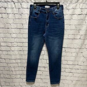 Rue 21 Womens Curvy High-Rise Jeggings Size 4 Medium Wash